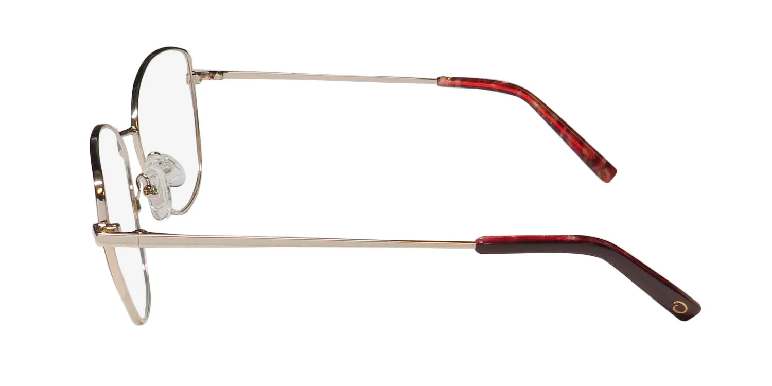 Oscar de la Renta Osl 739 615 Eyeglasses Semi Matte Red 54mm 4