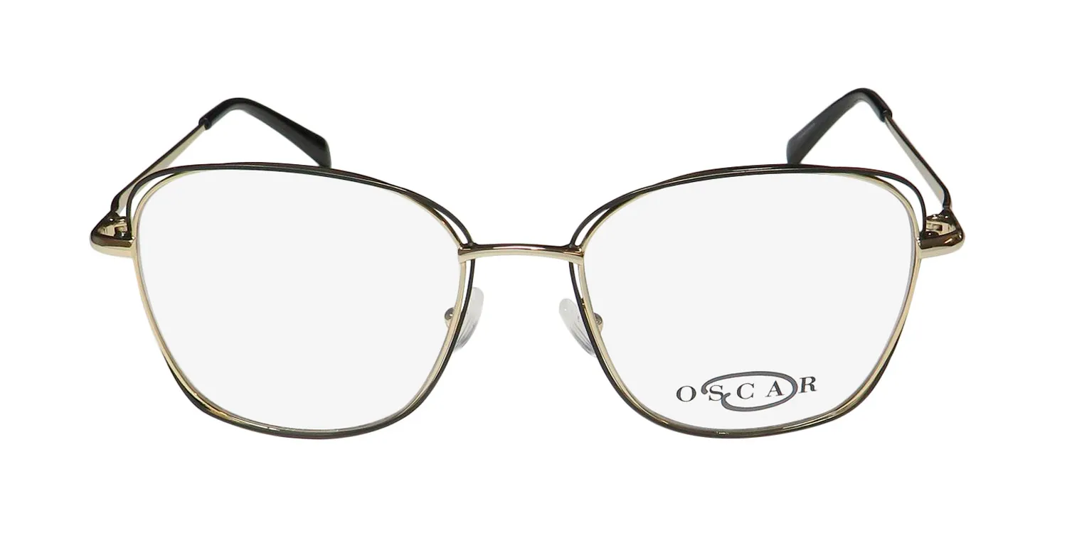 Oscar de la Renta Osl 740 770 Eyeglasses Shiny Gold 52mm 3