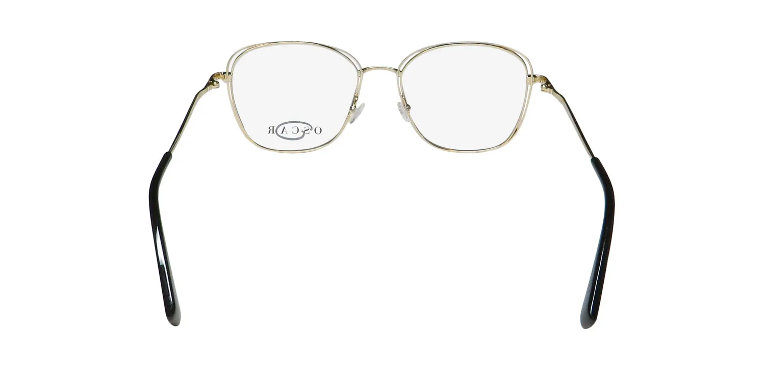 Oscar de la Renta Osl 740 770 Eyeglasses Shiny Gold 52mm 5