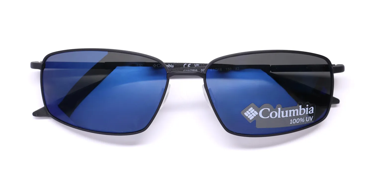 Columbia C107sm 003 Sunglasses Satin Black 61mm 2