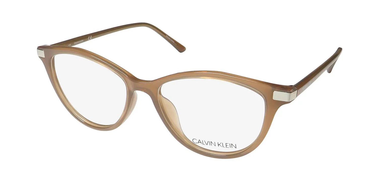 Calvin Klein CK19531 269 Eyeglasses Milky Taupe 53mm