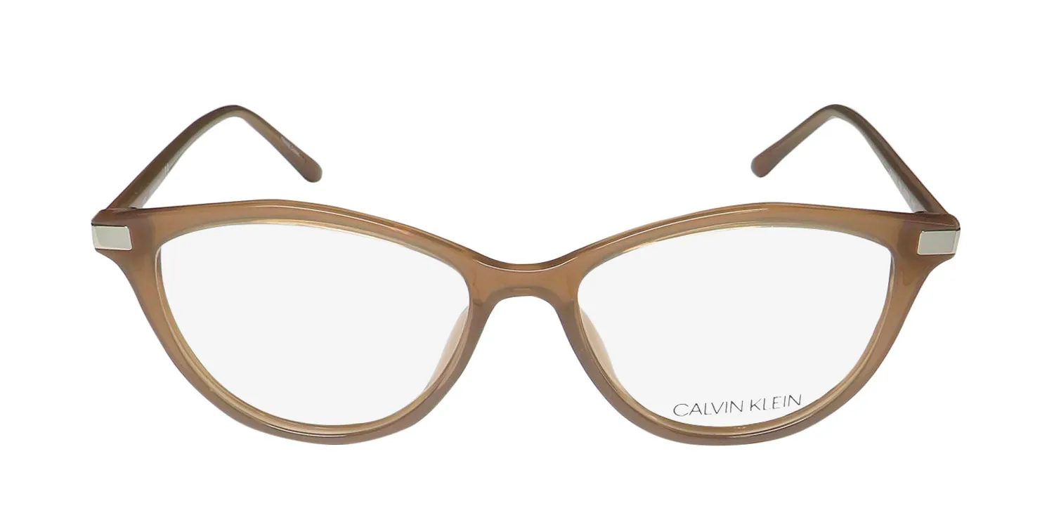 Calvin Klein CK19531 269 Eyeglasses Milky Taupe 53mm 3