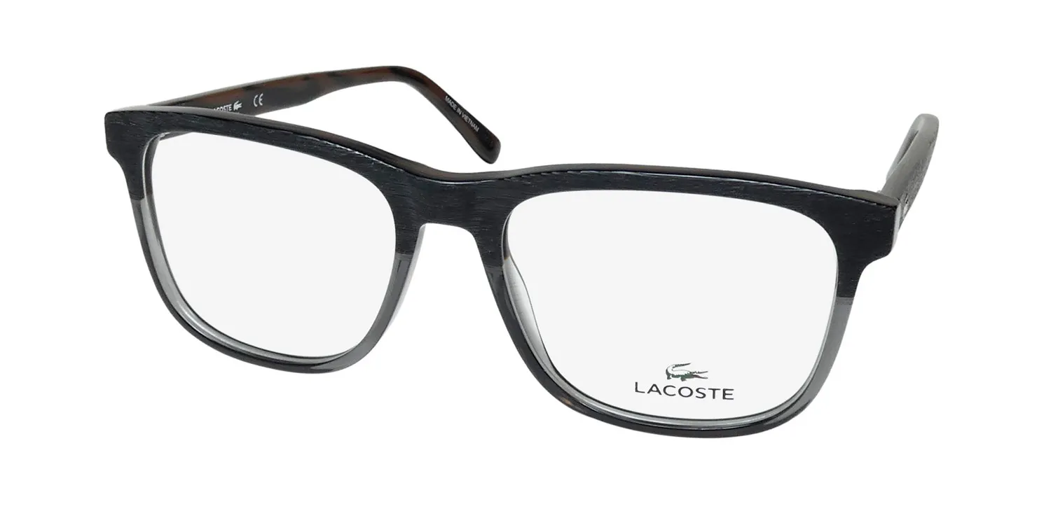 Lacoste L2849 035 Eyeglasses Transparent Grey 54mm