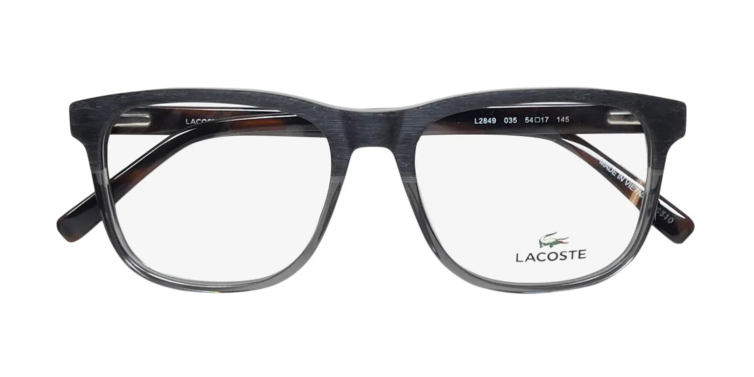 Lacoste L2849 035 Eyeglasses Transparent Grey 54mm 2