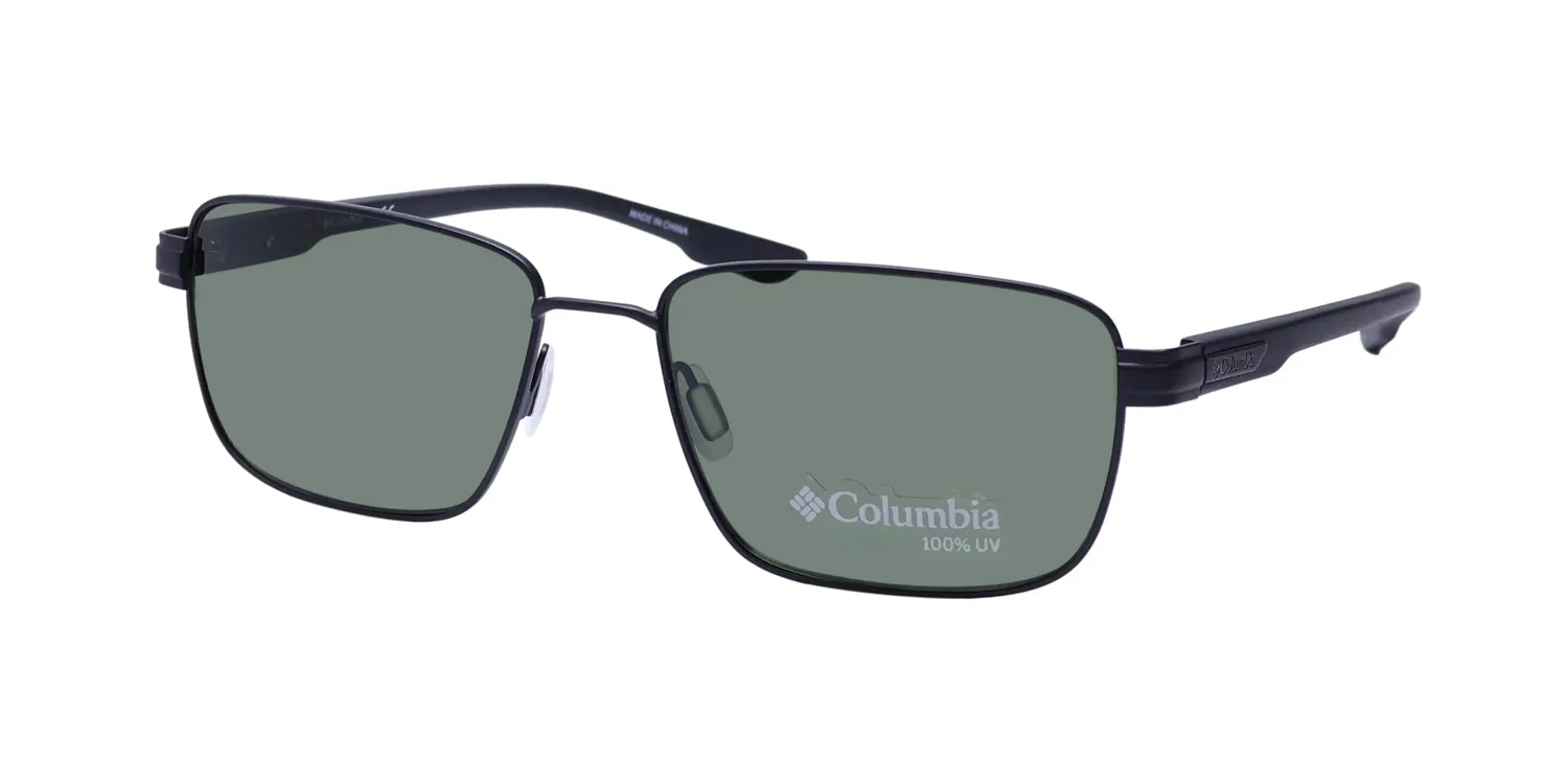 Columbia C114s Newtown Ridge 002 Sunglasses Matte Black 58mm