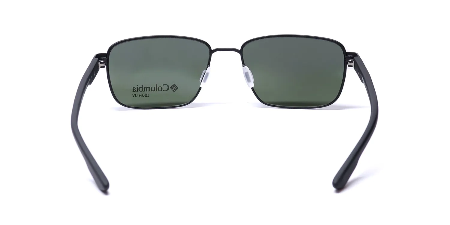 Columbia C114s Newtown Ridge 002 Sunglasses Matte Black 58mm 5