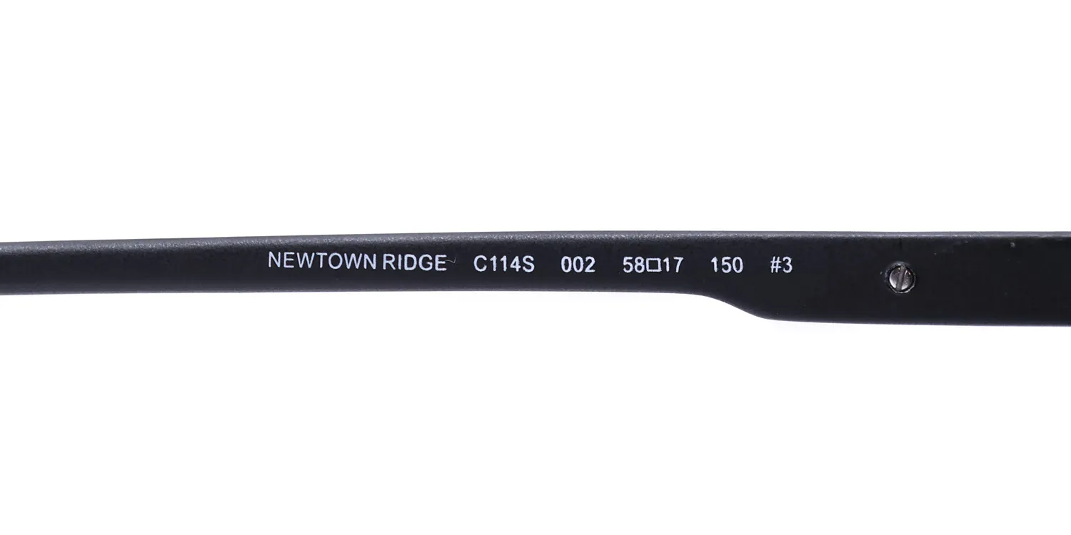 Columbia C114s Newtown Ridge 002 Sunglasses Matte Black 58mm 8