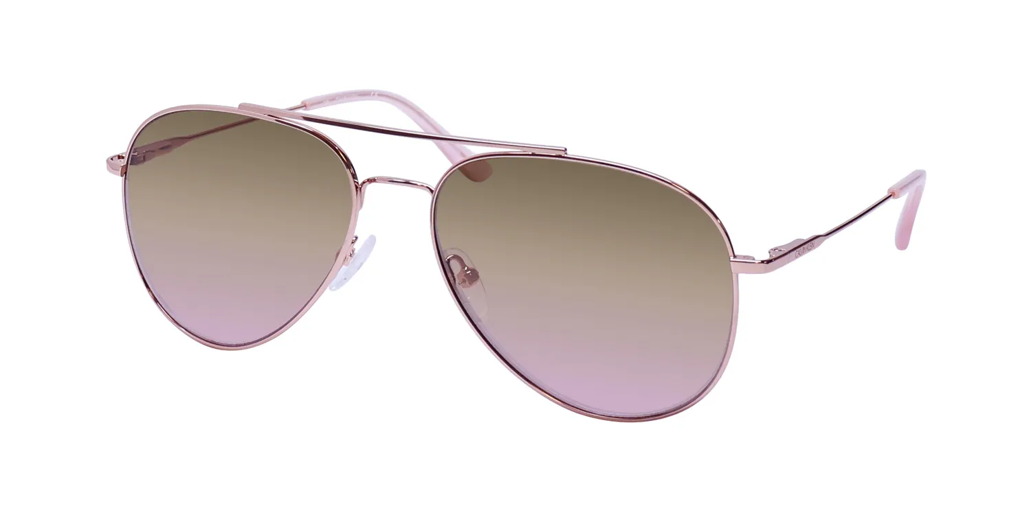 Calvin Klein Ck18105s 780 Sunglasses Rose Gold 57mm