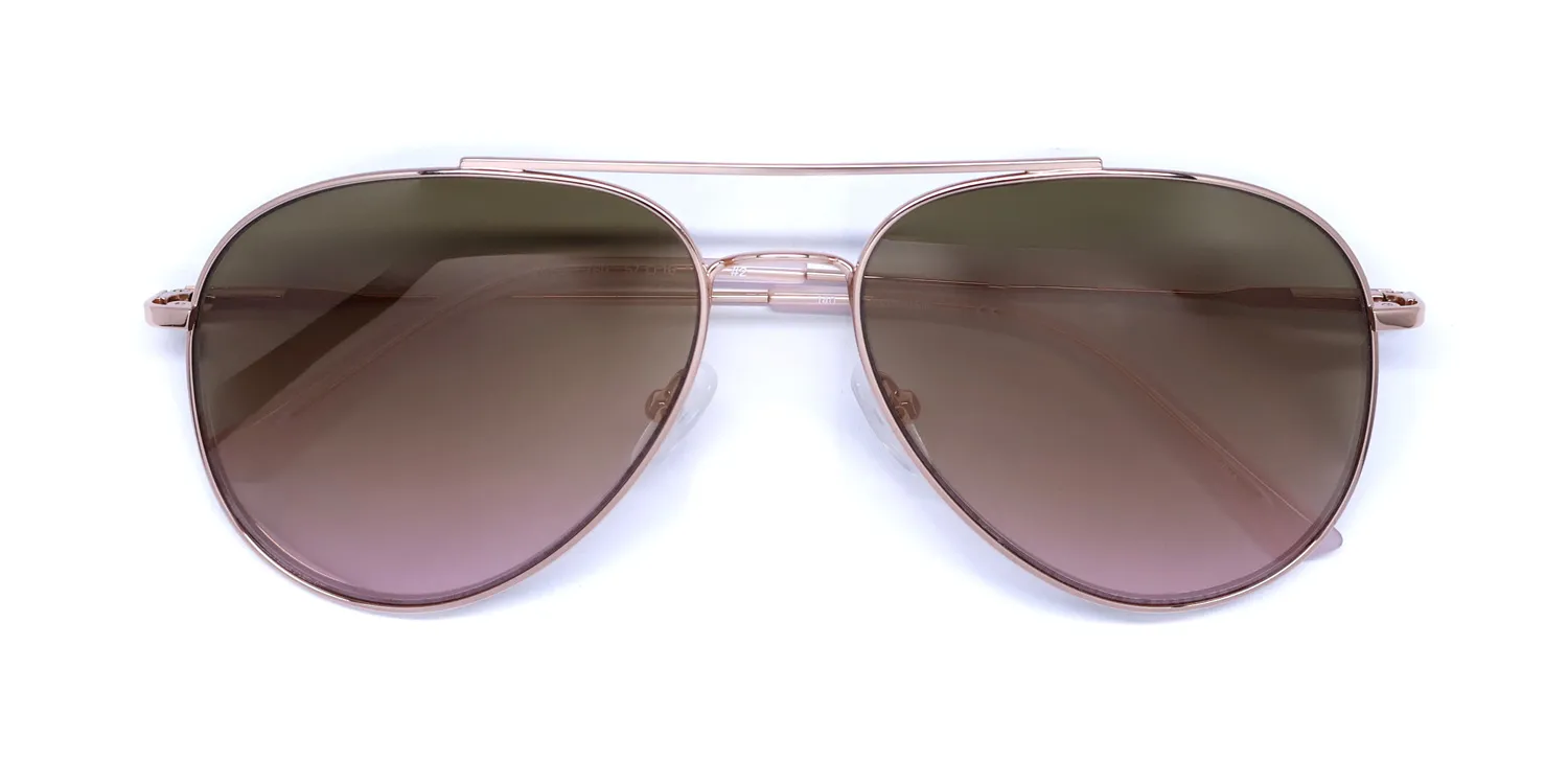 Calvin Klein Ck18105s 780 Sunglasses Rose Gold 57mm 2