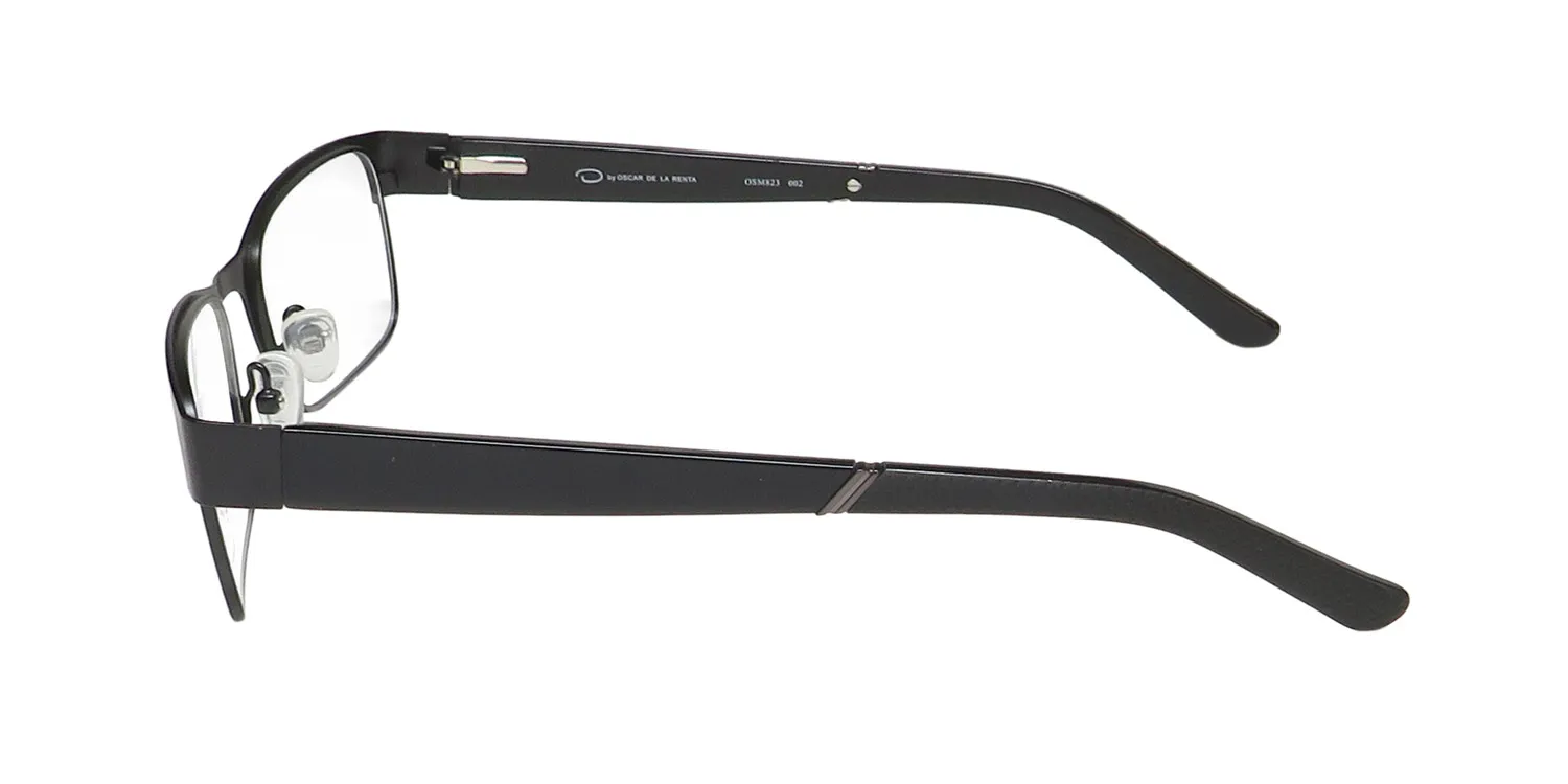 Oscar de la Renta Osm 823 002 Eyeglasses Matte Black 52mm 4