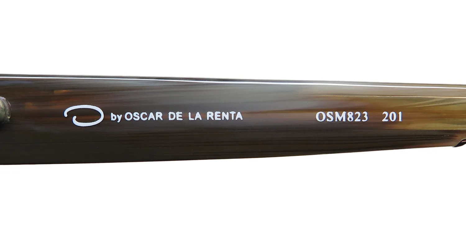 Oscar de la Renta Osm 823 201 Eyeglasses Matte Brown 52mm 7