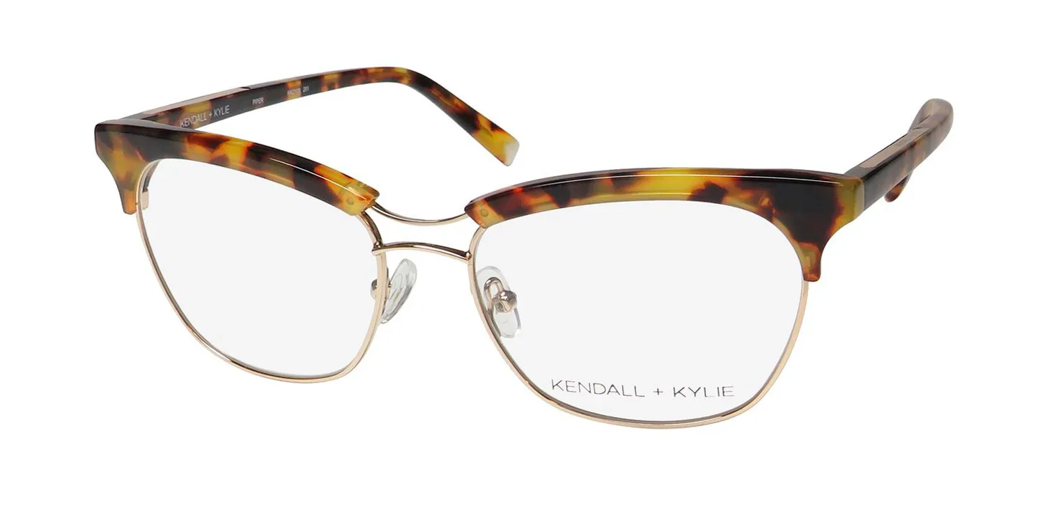 Kendall + Kylie Kko109 Piper 281 Eyeglasses Tokyo Tortoise 53mm