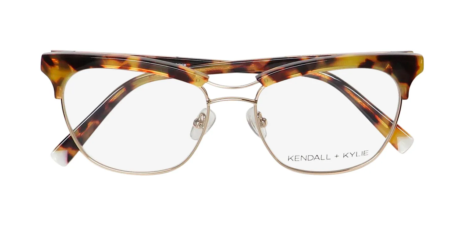 Kendall + Kylie Kko109 Piper 281 Eyeglasses Tokyo Tortoise 53mm 2