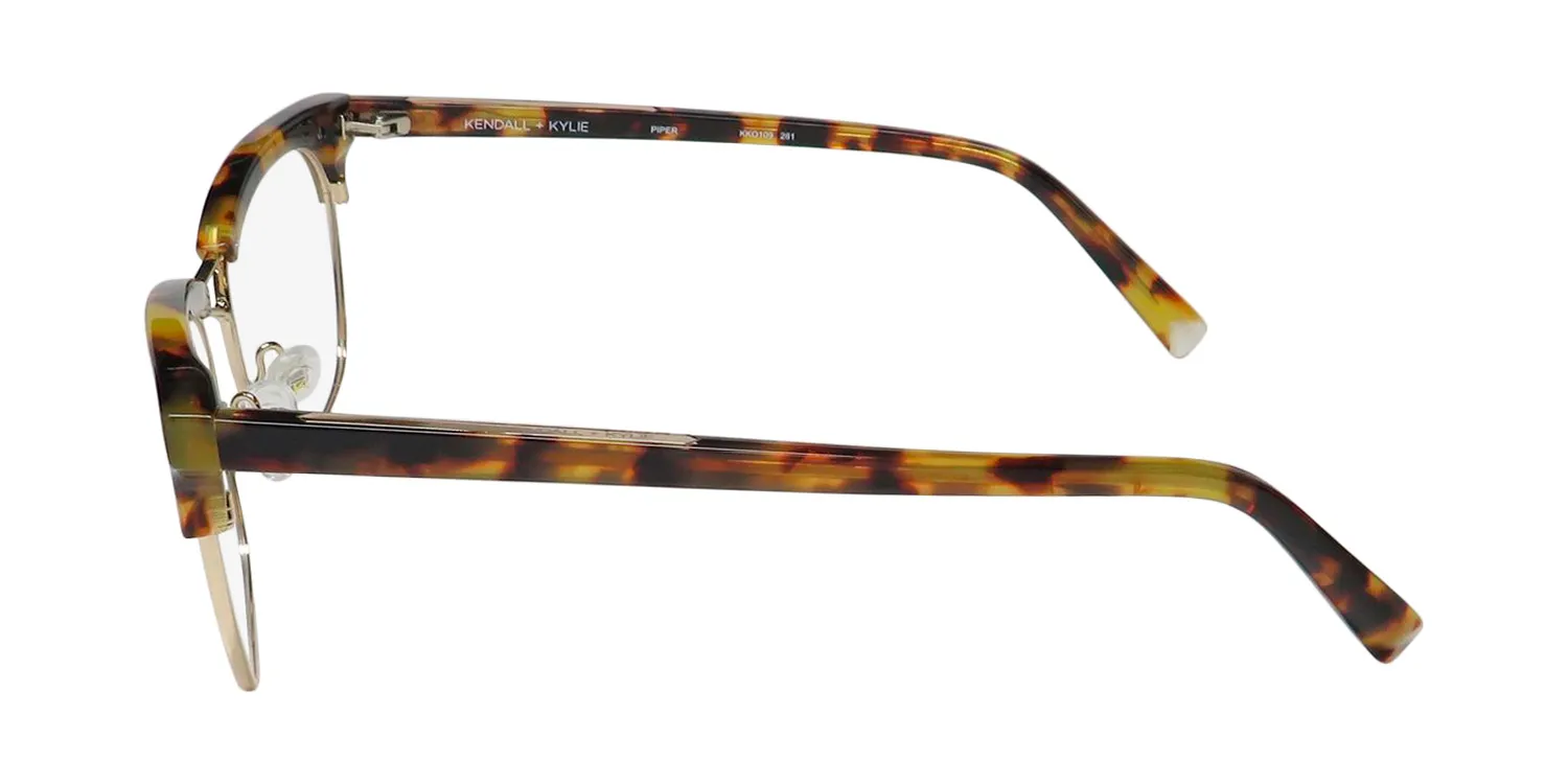 Kendall + Kylie Kko109 Piper 281 Eyeglasses Tokyo Tortoise 53mm 4