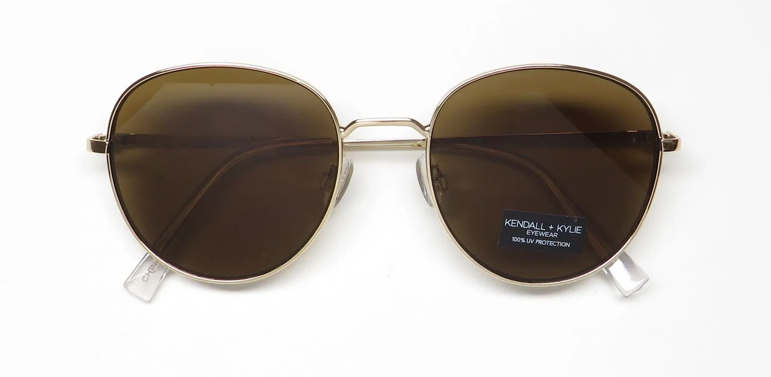 Kendall + Kylie Kk4072 Collins 719 Sunglasses Amber 53mm 2