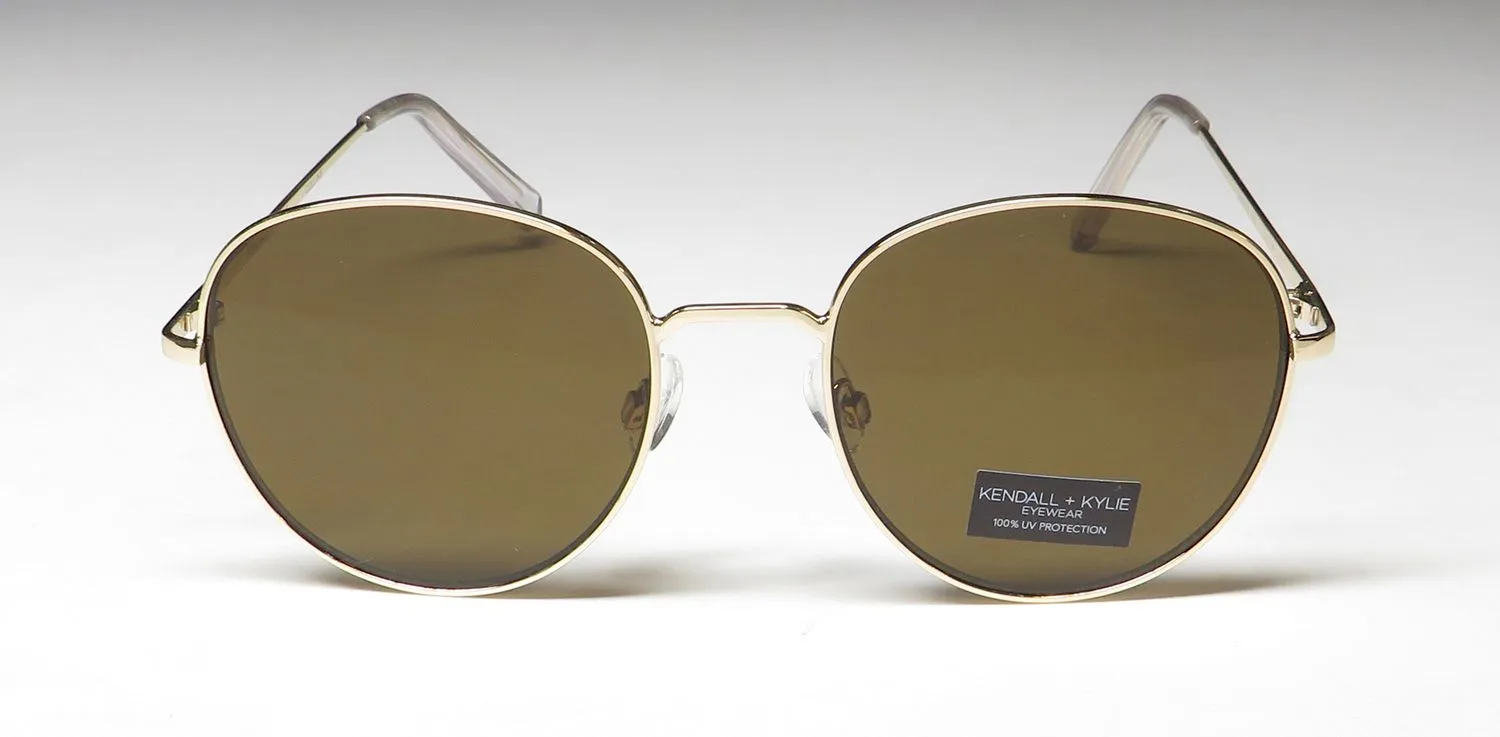 Kendall + Kylie Kk4072 Collins 719 Sunglasses Amber 53mm 3
