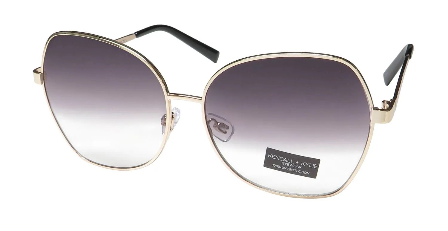 Kendall + Kylie Kk4074 Hazel 717 Sunglasses Gold 0mm