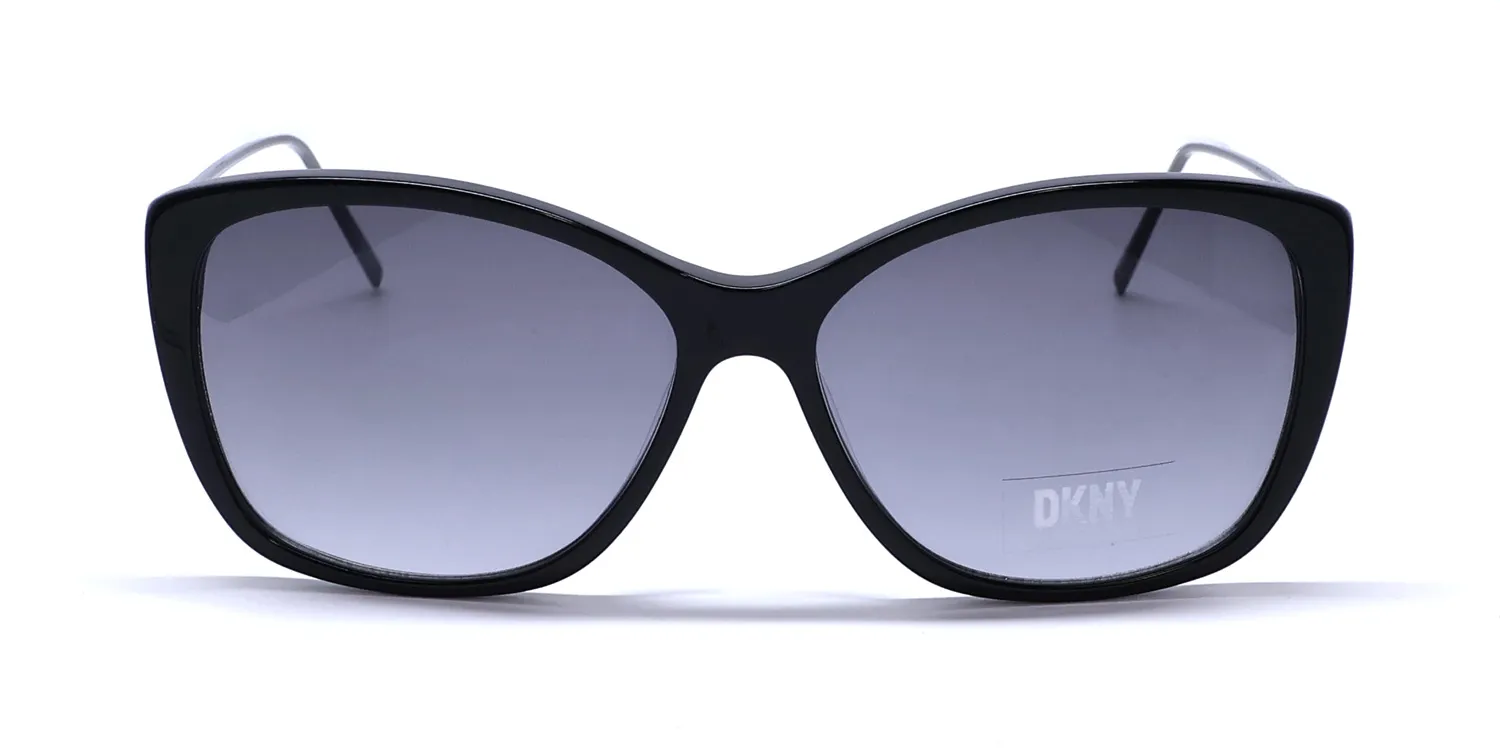 DKNY DK702S 001 Sunglasses Black 57mm 3