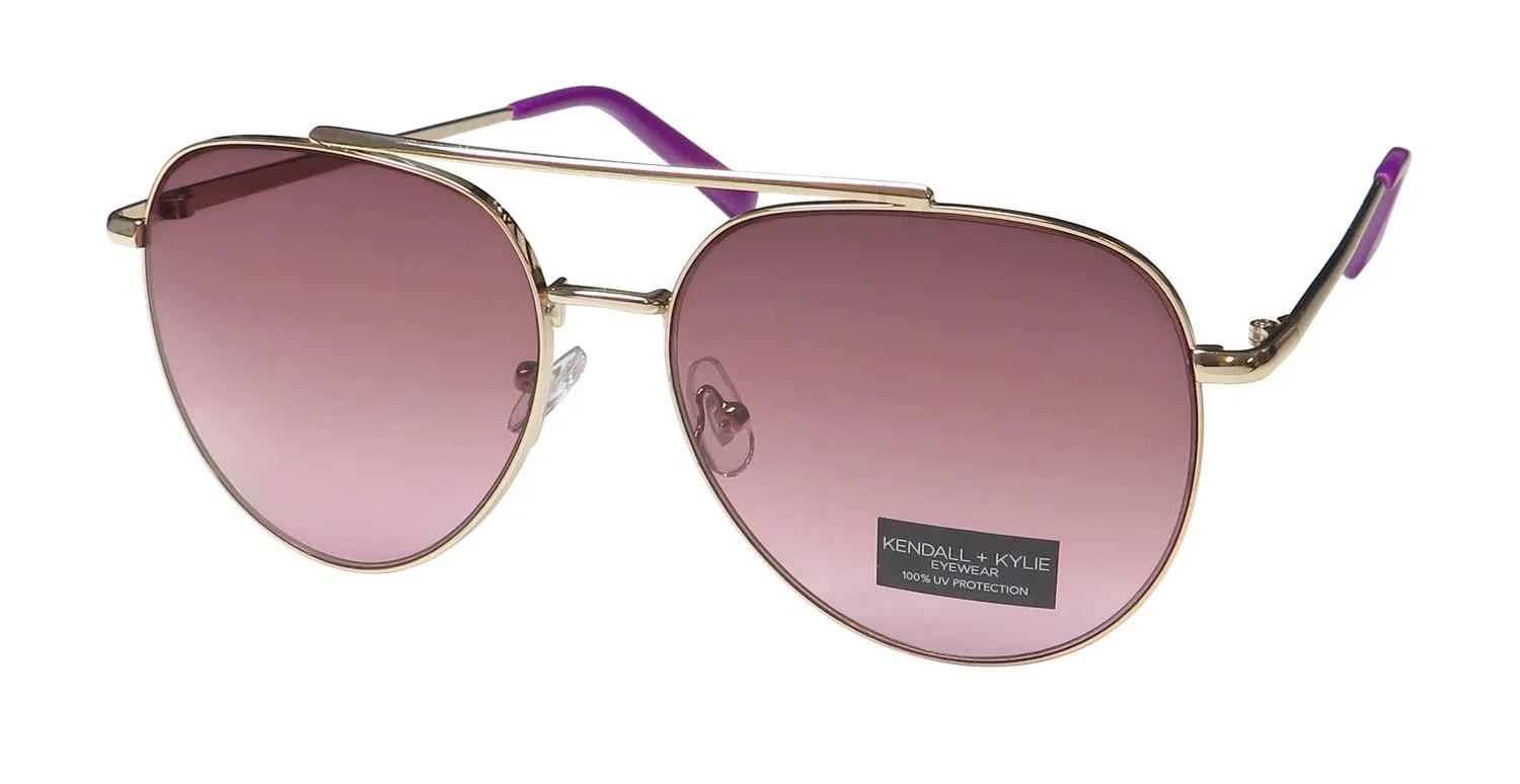 Kendall + Kylie Kk4050dce Jett 717 Sunglasses Gold 0mm