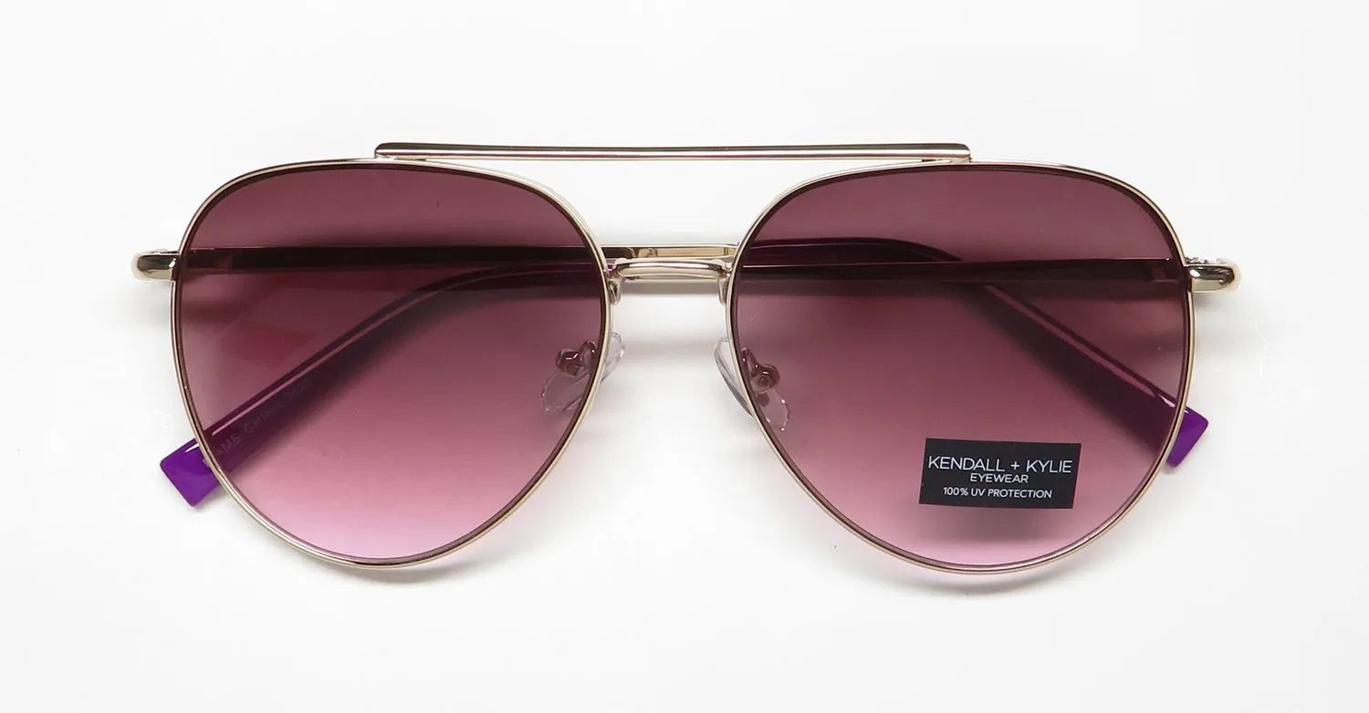 Kendall + Kylie Kk4050dce Jett 717 Sunglasses Gold 0mm 2