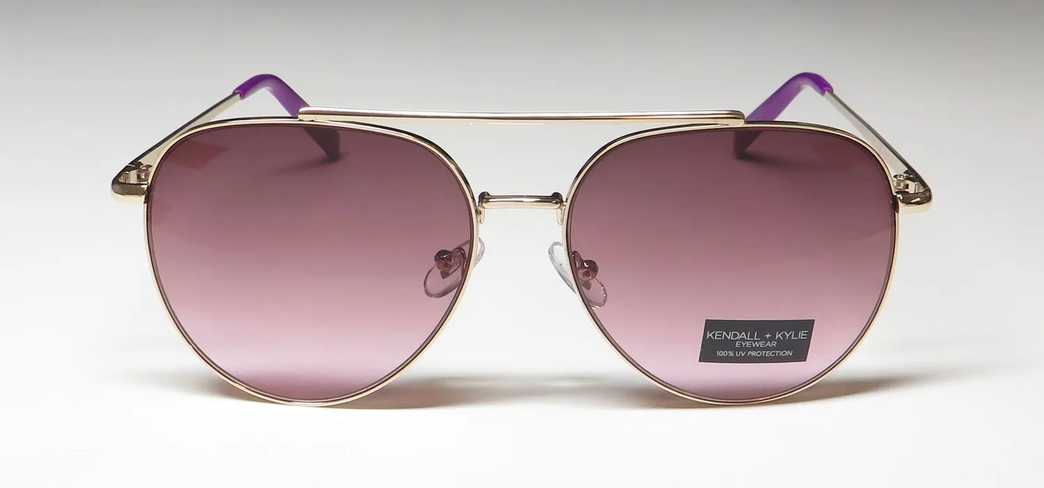 Kendall + Kylie Kk4050dce Jett 717 Sunglasses Gold 0mm 3