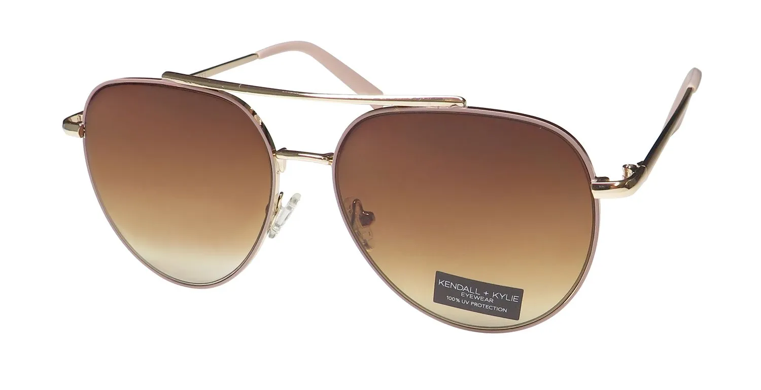 Kendall + Kylie Kk4050dce Jett 718 Sunglasses Gold 0mm