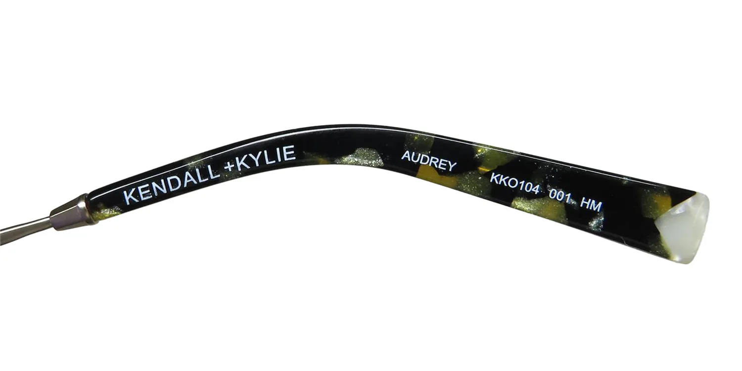 Kendall + Kylie Kko104 Audrey 001 Eyeglasses Black 50mm Unisex 7