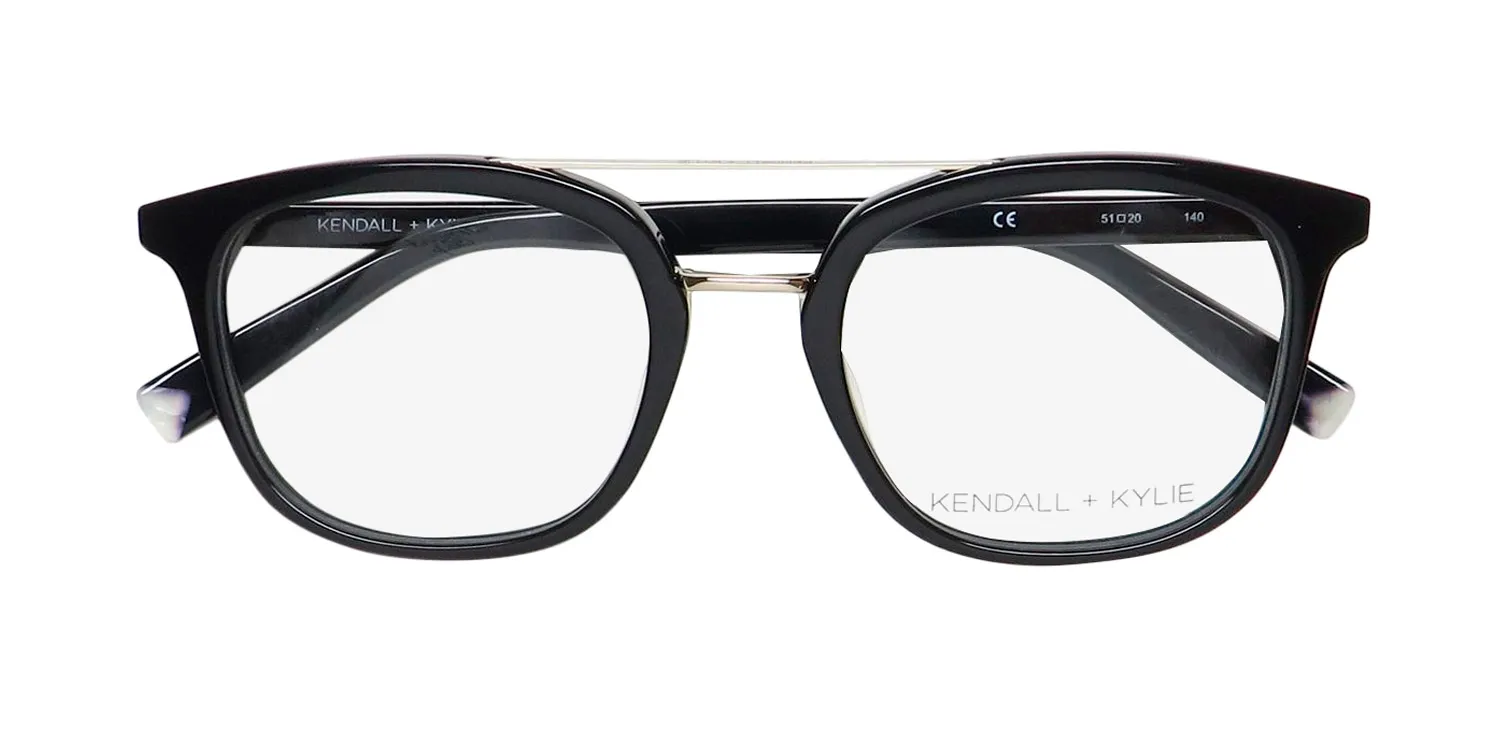 Kendall + Kylie Kko107 Hadley 001 Eyeglasses Black 51mm 2