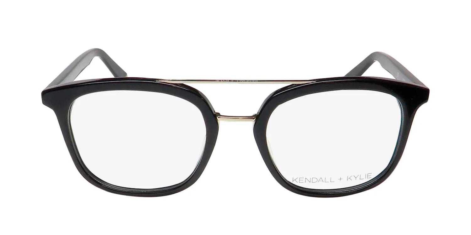 Kendall + Kylie Kko107 Hadley 001 Eyeglasses Black 51mm 3
