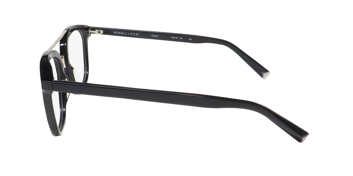 Kendall + Kylie Kko107 Hadley 001 Eyeglasses Black 51mm 4