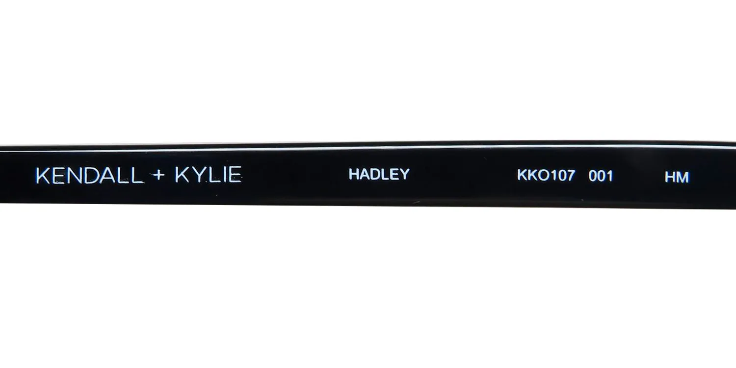 Kendall + Kylie Kko107 Hadley 001 Eyeglasses Black 51mm 7