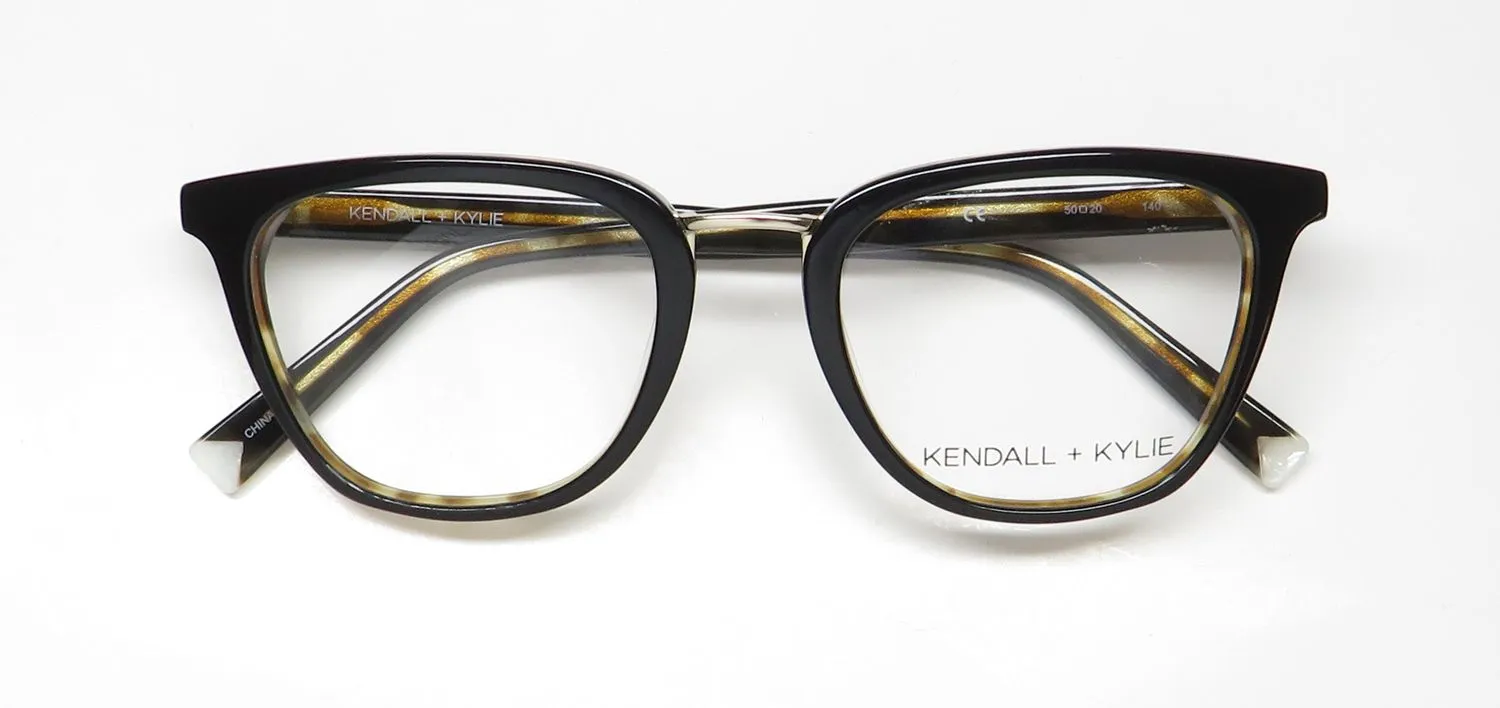 Kendall + Kylie Kko113 Lola 019 Eyeglasses Black 50mm 2