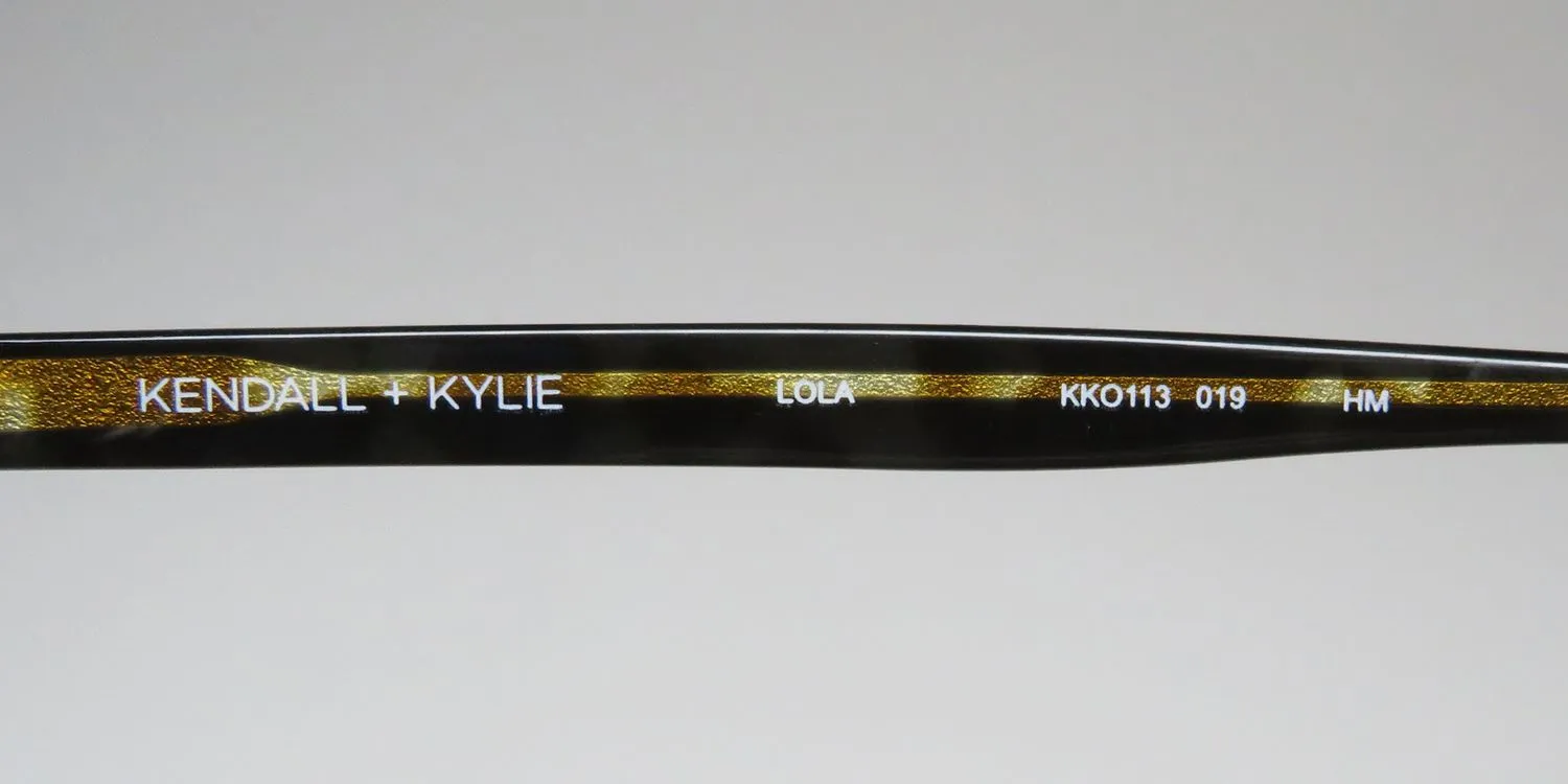 Kendall + Kylie Kko113 Lola 019 Eyeglasses Black 50mm 7