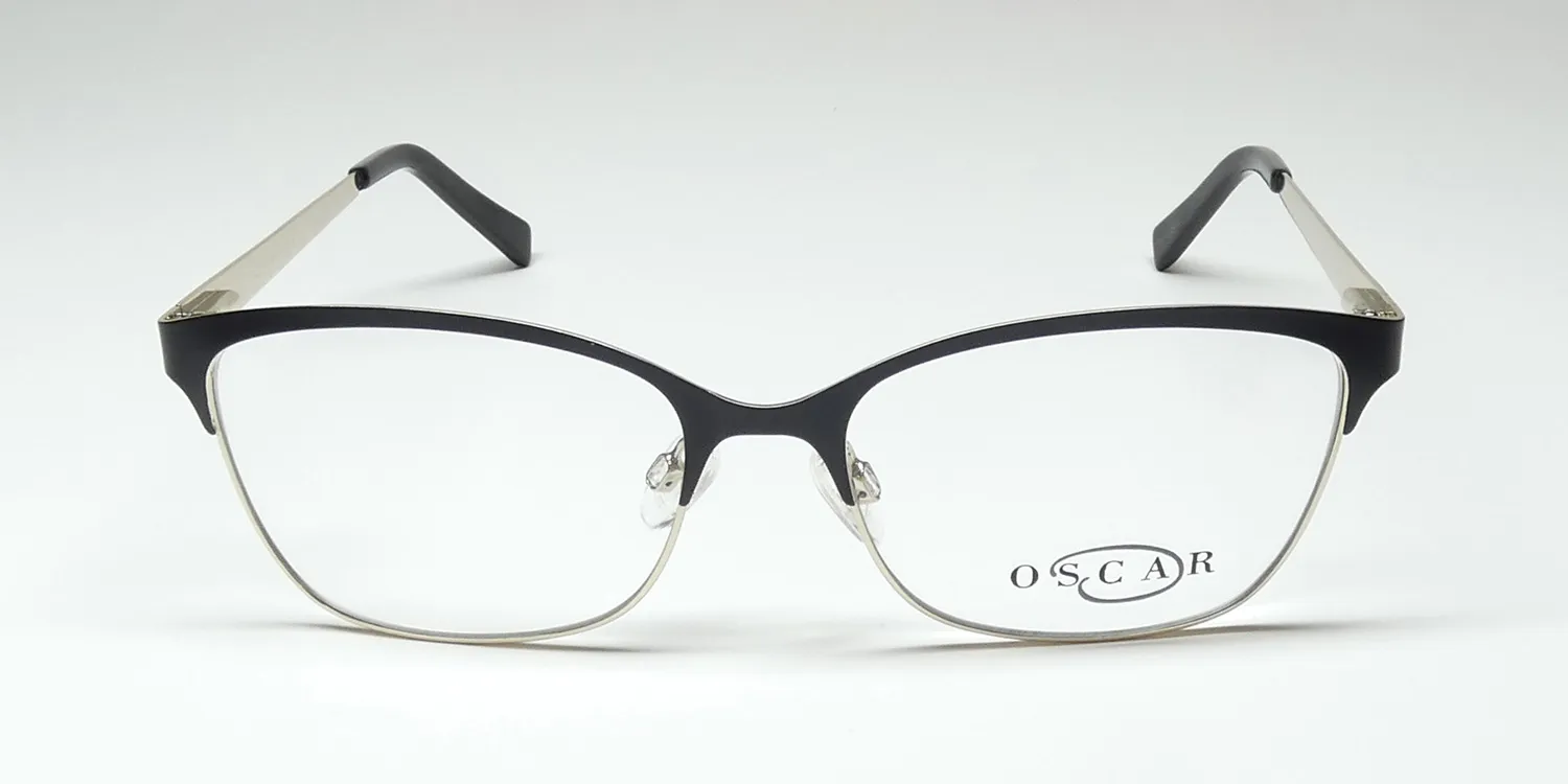 Oscar de la Renta Osl 473 001 Eyeglasses Matte Black 54mm 3