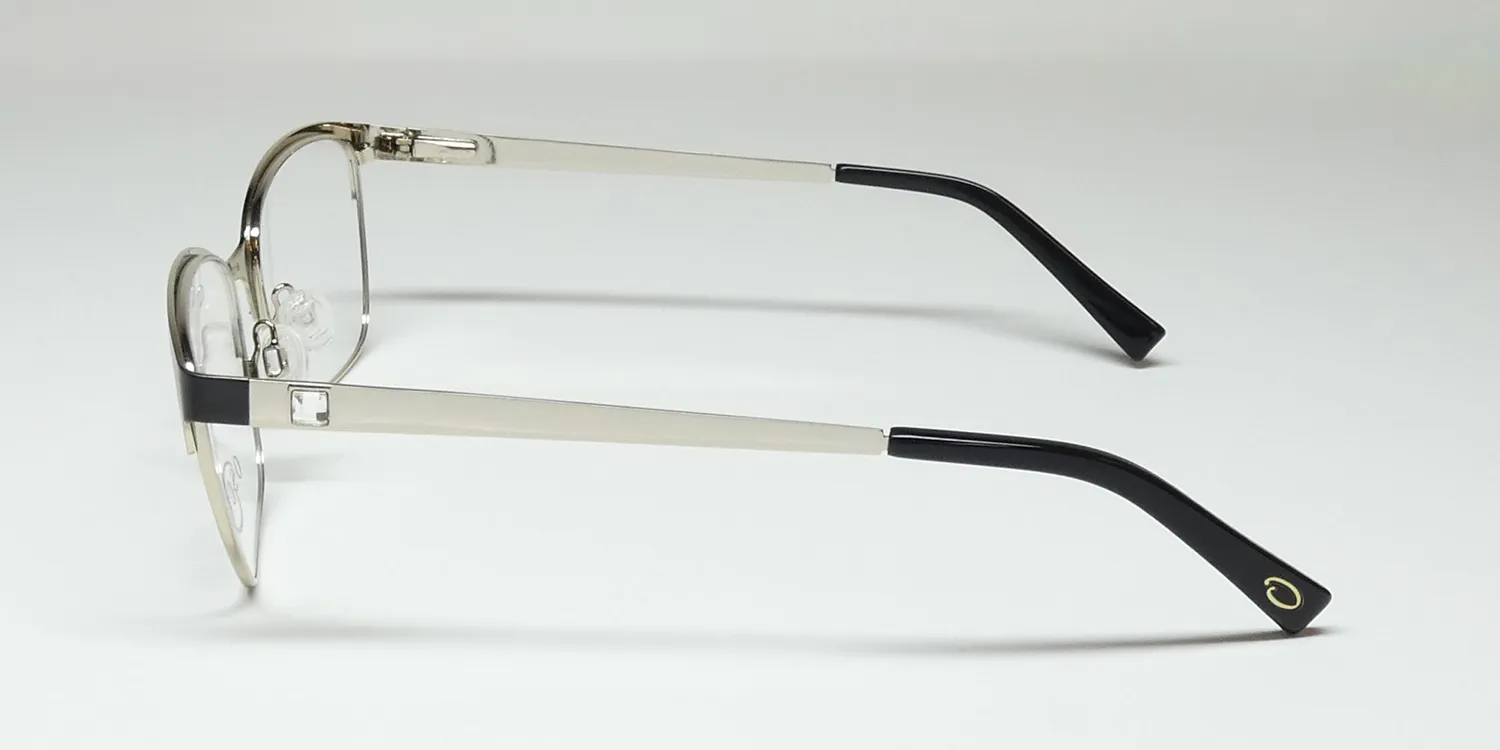 Oscar de la Renta Osl 473 001 Eyeglasses Matte Black 54mm 4