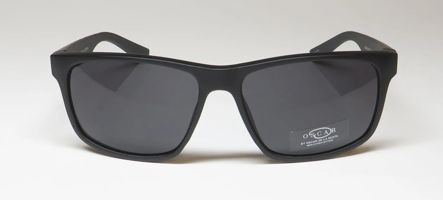 Oscar de la Renta Oscar 8009 002 Sunglasses Matte Black 0mm 3