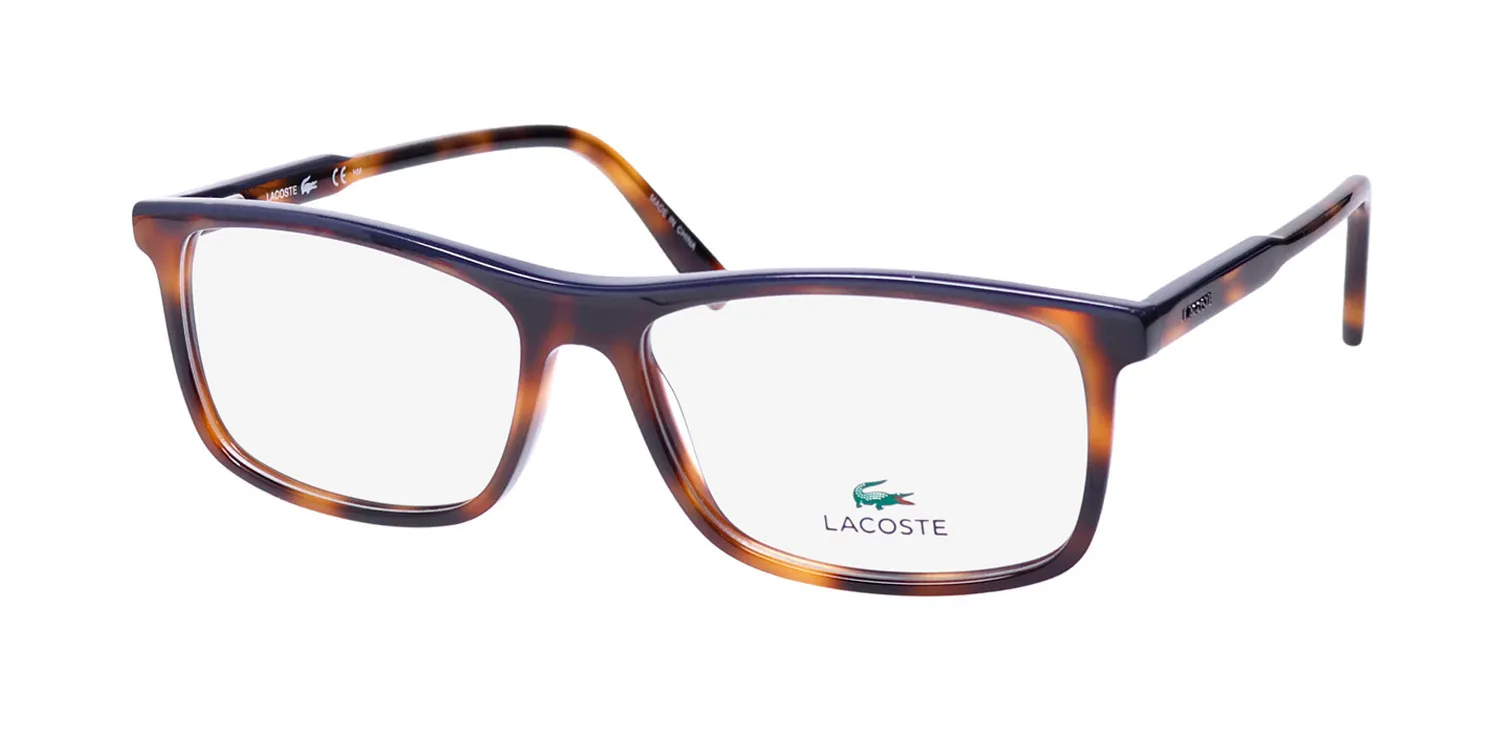 Lacoste L2860 214 Eyeglasses Tortoise Blue 55mm