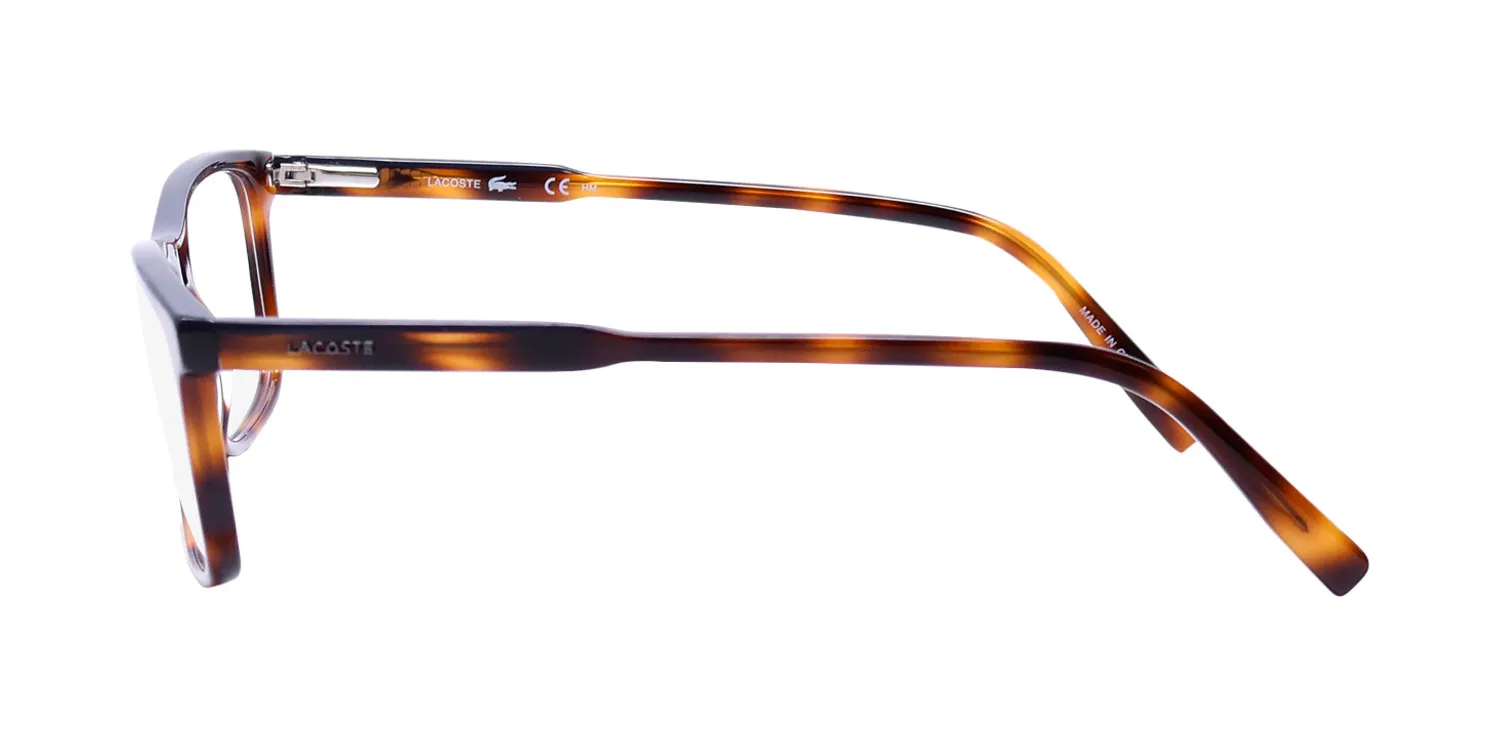 Lacoste L2860 214 Eyeglasses Tortoise Blue 55mm 4