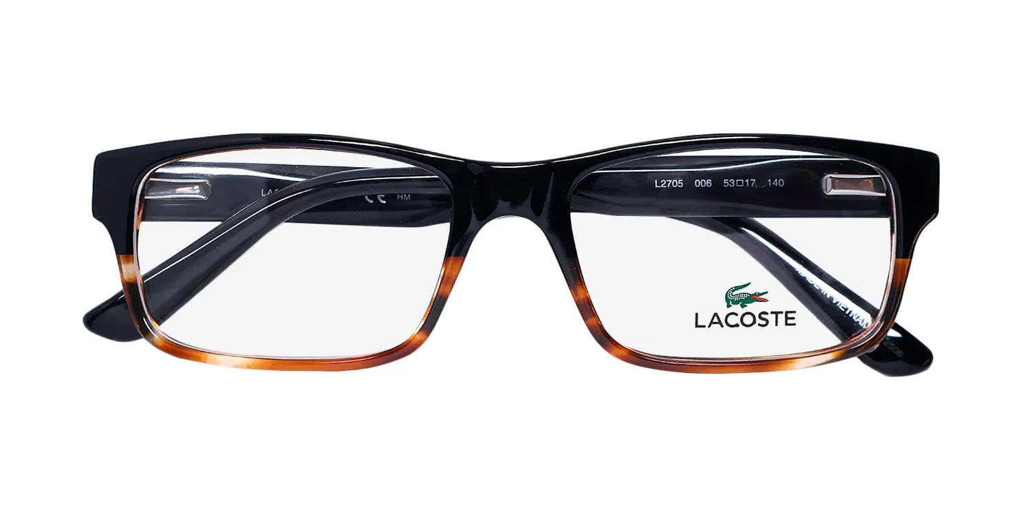 Lacoste L2705 006 Eyeglasses Black Gradient 53mm 2