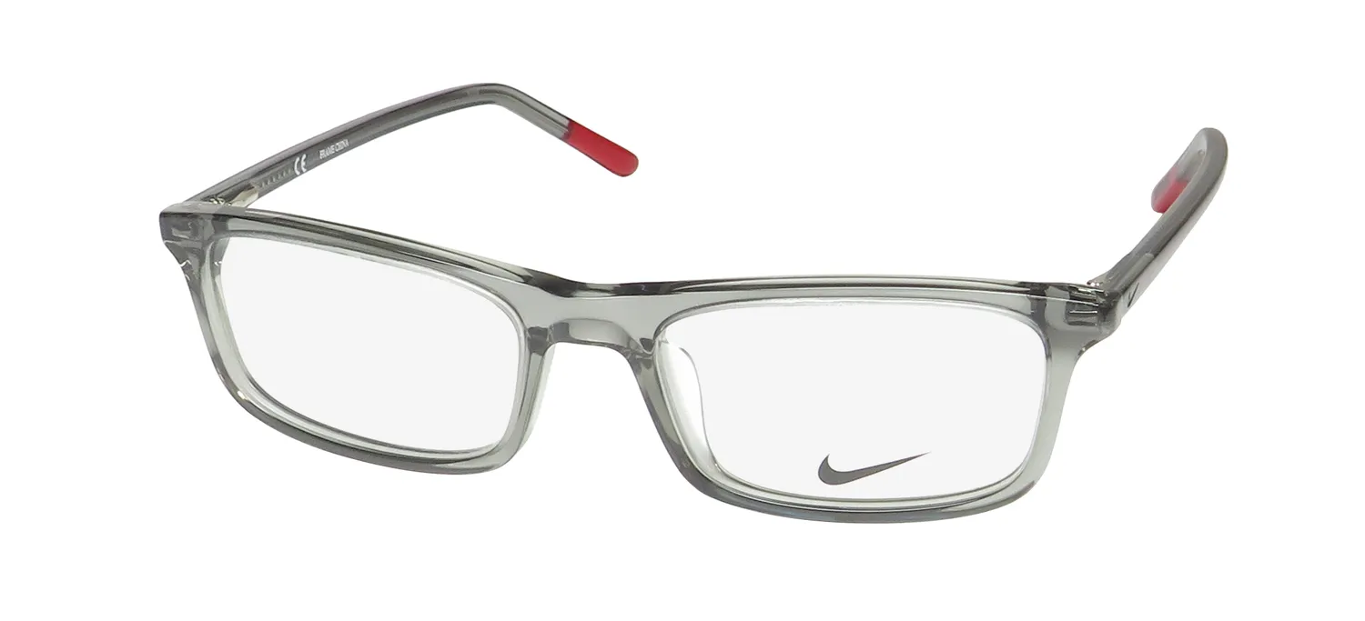 Nike 5540 060 Eyeglasses Grey Transparent 47mm
