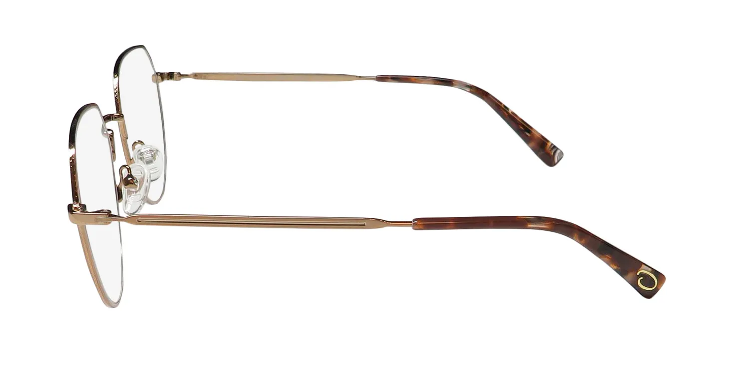 Oscar de la Renta Osl 741 210 Eyeglasses Brown 52mm 4