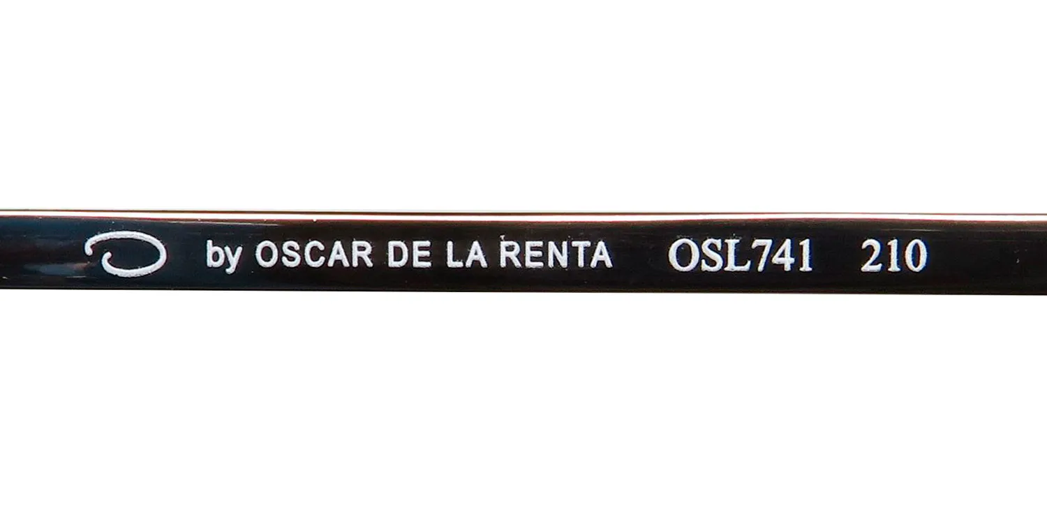Oscar de la Renta Osl 741 210 Eyeglasses Brown 52mm 7