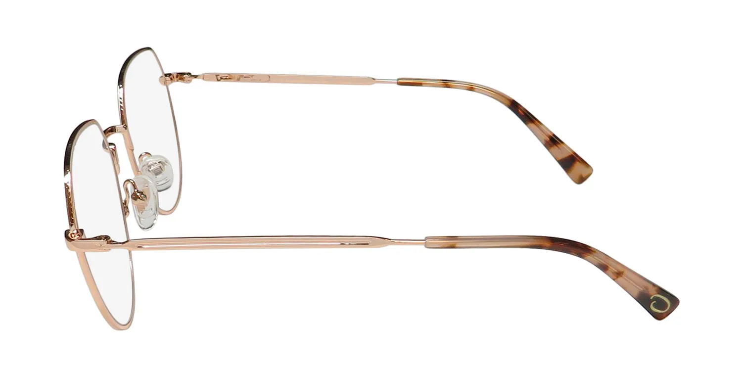 Oscar de la Renta Osl 741 780 Eyeglasses Shiny Rose Gold 52mm 4