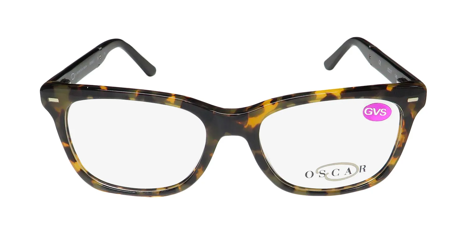 Oscar de la Renta Osm 831 281 Eyeglasses Yellow Tortoise 52mm Unisex 3
