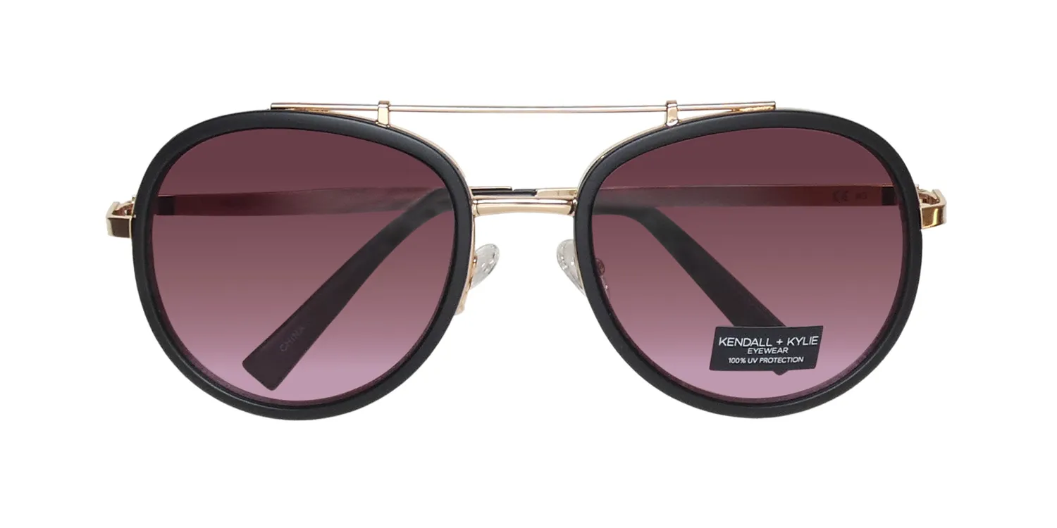 Kendall + Kylie Kks5005dce Lana 002 Sunglasses Matte Black 0mm 2