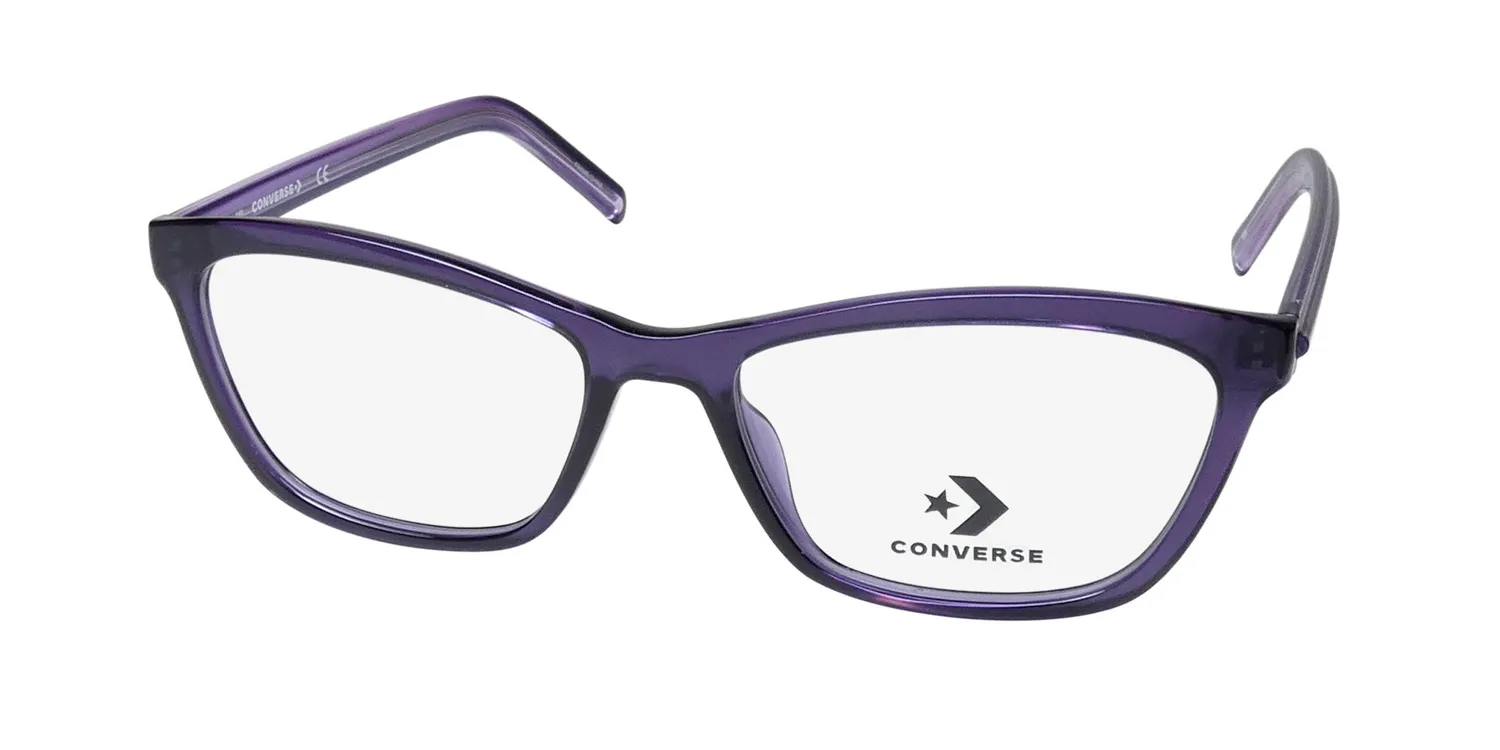 Converse CV5014 501 Eyeglasses Crystal Court Purple Black 53mm