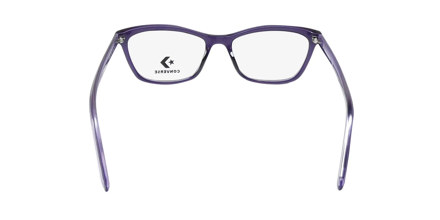 Converse CV5014 501 Eyeglasses Crystal Court Purple Black 53mm 5