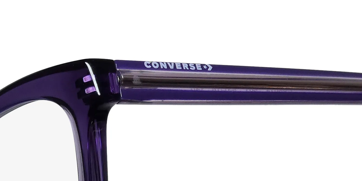 Converse CV5014 501 Eyeglasses Crystal Court Purple Black 53mm 6