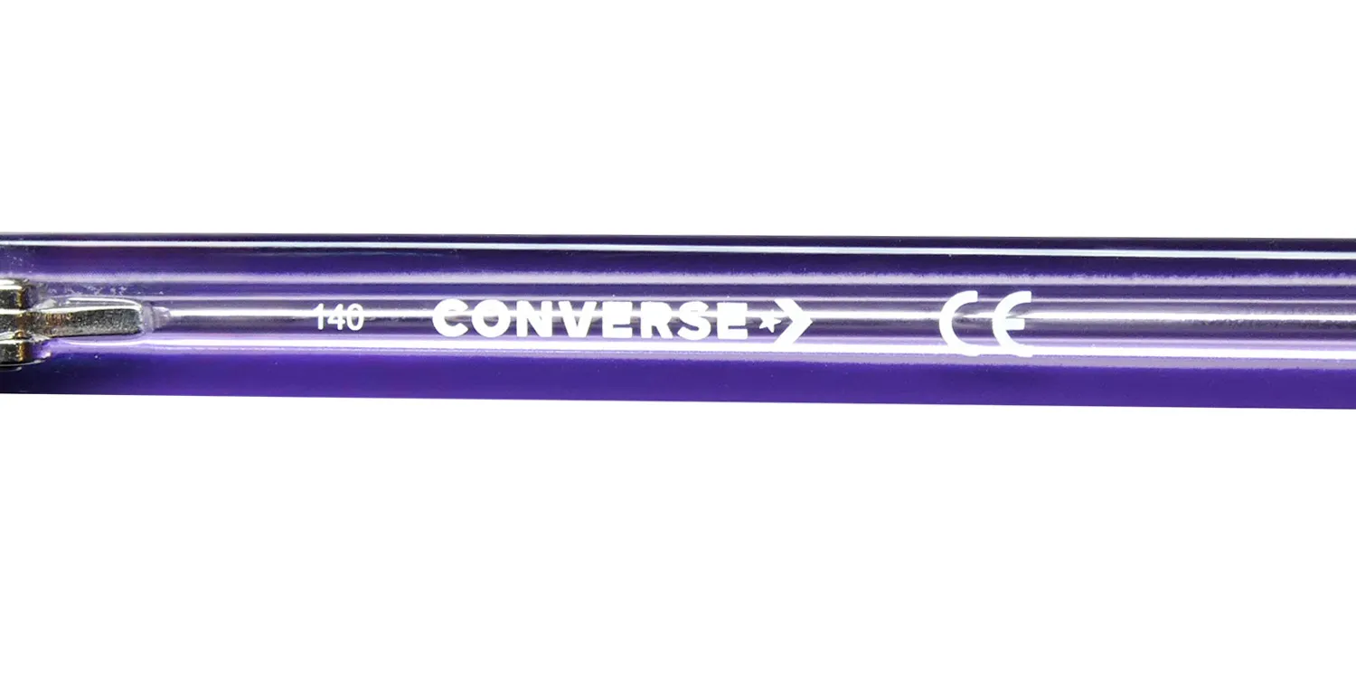 Converse CV5014 501 Eyeglasses Crystal Court Purple Black 53mm 7