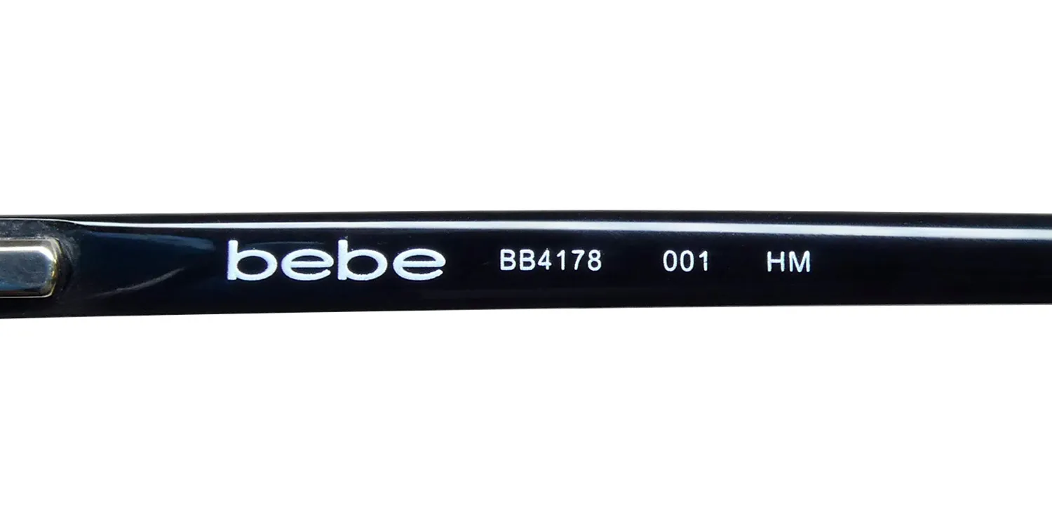 Bebe Bb4178 001 Eyeglasses Jet 53mm 7